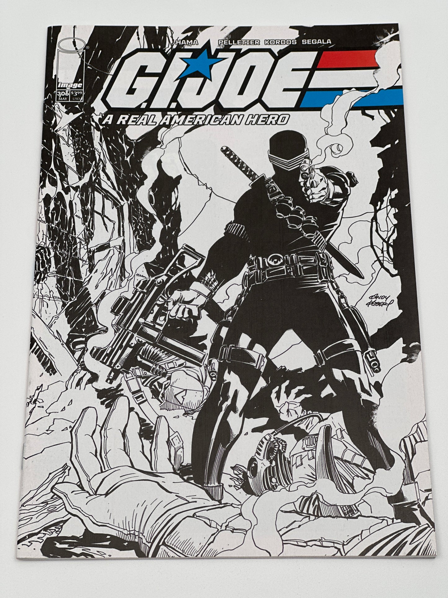 GI JOE A REAL AMERICAN HERO #306 CVR B ANDY KUBERT VAR NM
