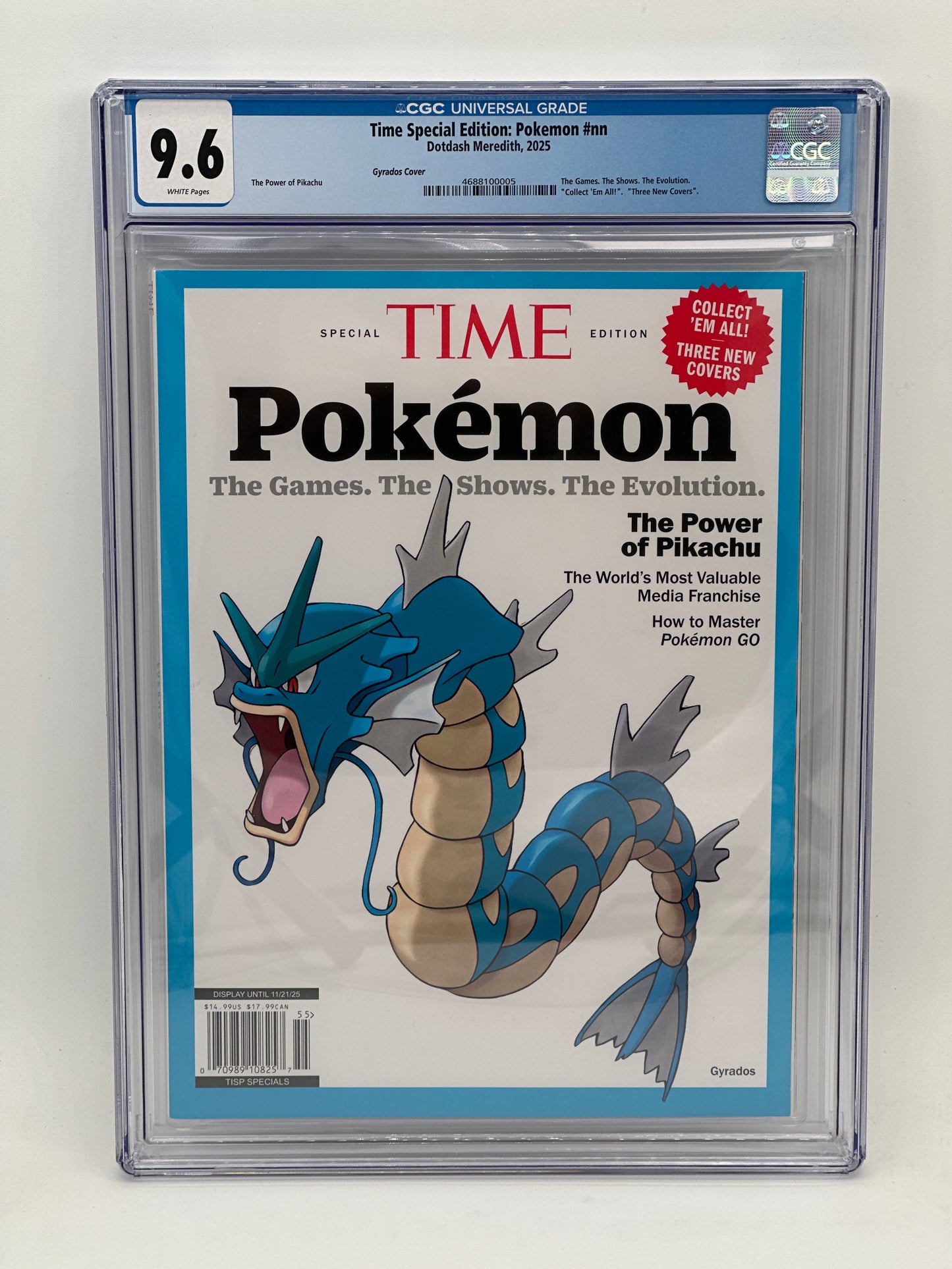 Time Magazine Special Edition: Pokemon Gyrados CGC 9.6