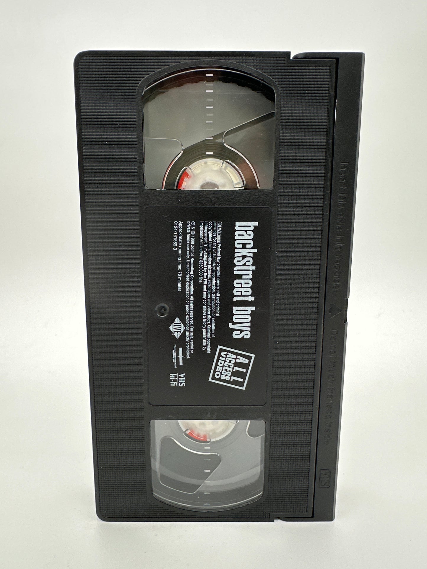 Backstreet Boys All Access Video VHS