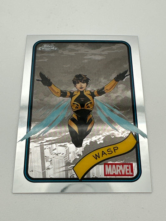 Marvel Topps Chrome Wasp Base