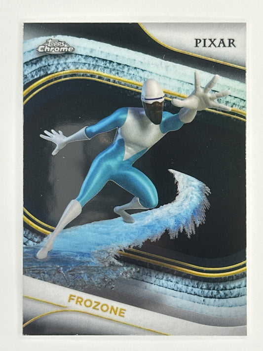 2025 Topps Disney Chrome 148 Frozone Base Card