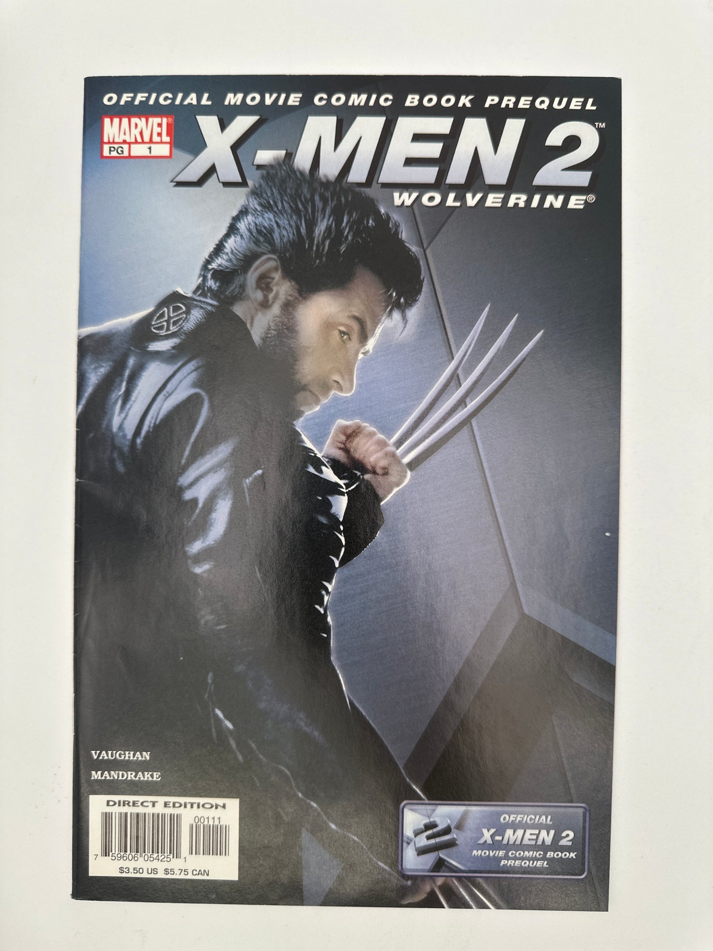 X-Men 2 Prequel: Wolverine VF/NM