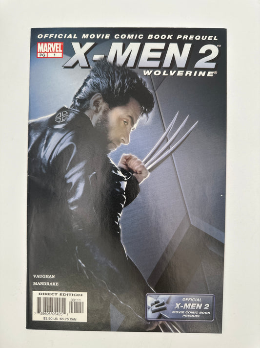 X-Men 2 Prequel: Wolverine VF/NM