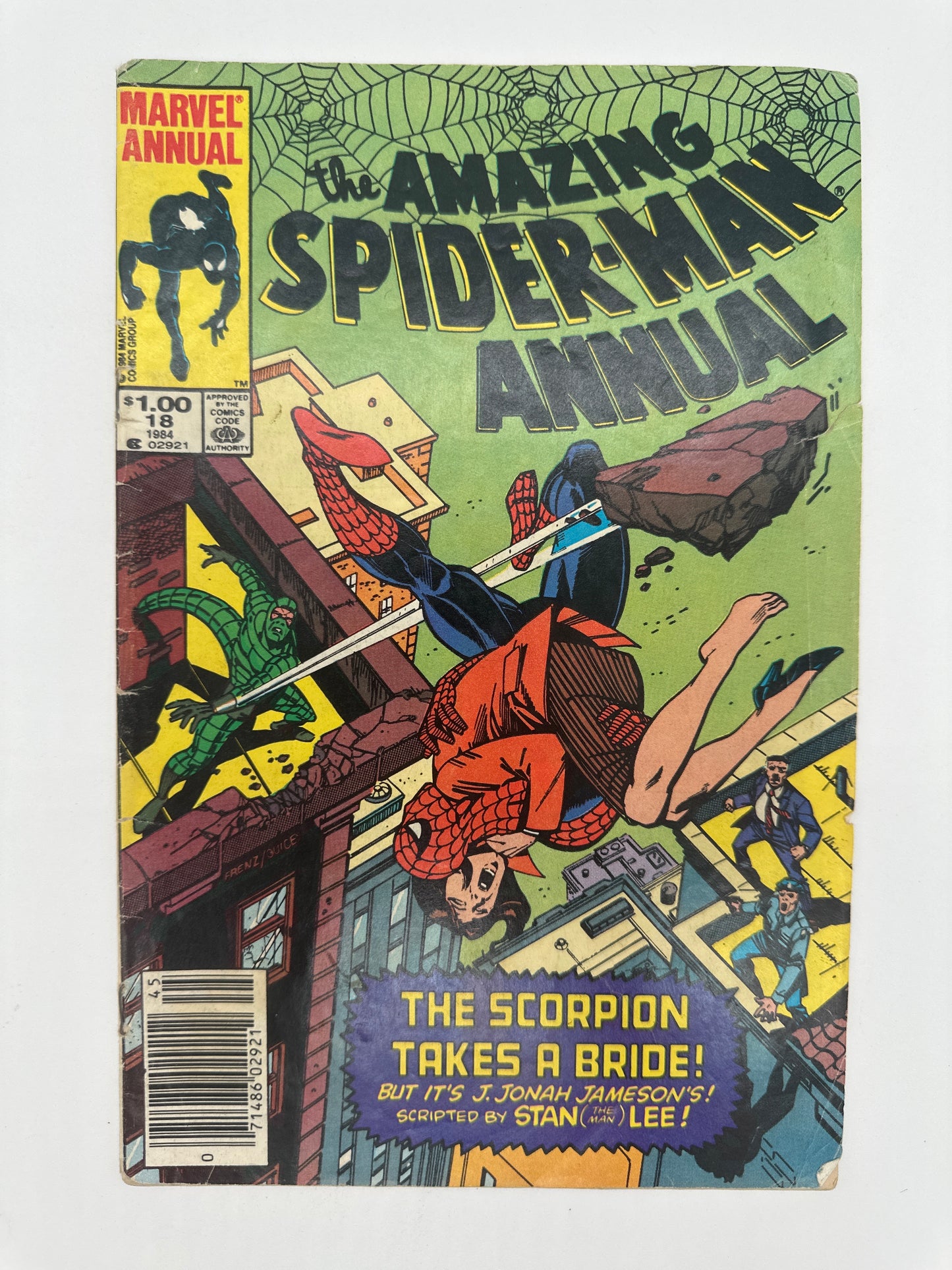 The Amazing Spider-Man Annual #18 Newsstand FN