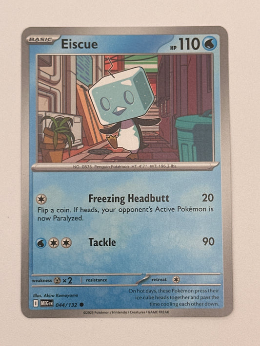Pokémon Trading Card Game Mega Evolution MEG 044/132 Eiscue Base Card