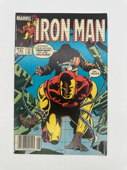 Iron Man #183 Newsstand VF