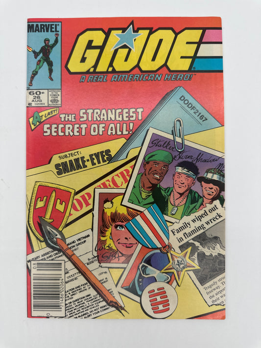 G.I. Joe: A Real American Hero #26 Newsstand VF/NM