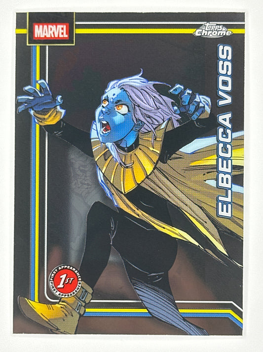 2026 Topps Marvel Chrome 114 Elbecca Voss Base Card