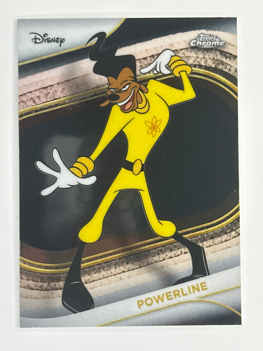 2025 Topps Disney Chrome 035 Powerline Base Card