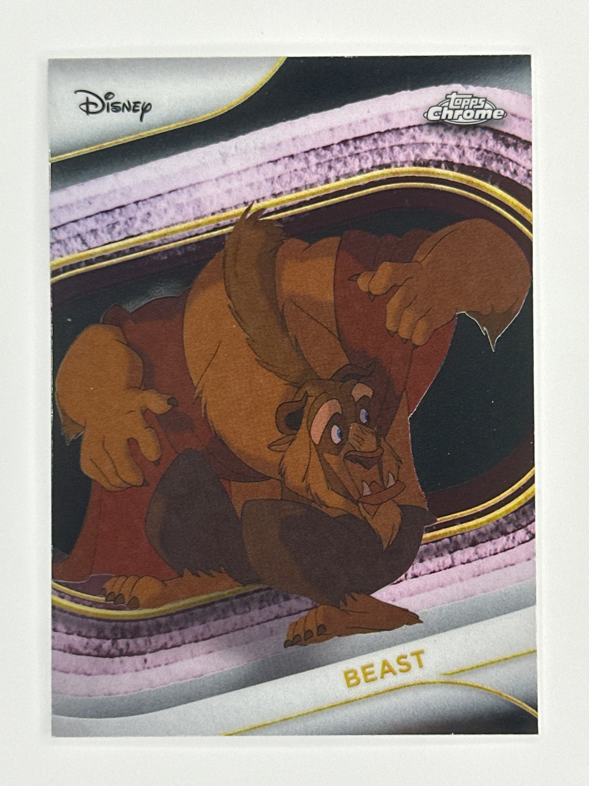 2025 Topps Disney Chrome 126 Beast Base Card