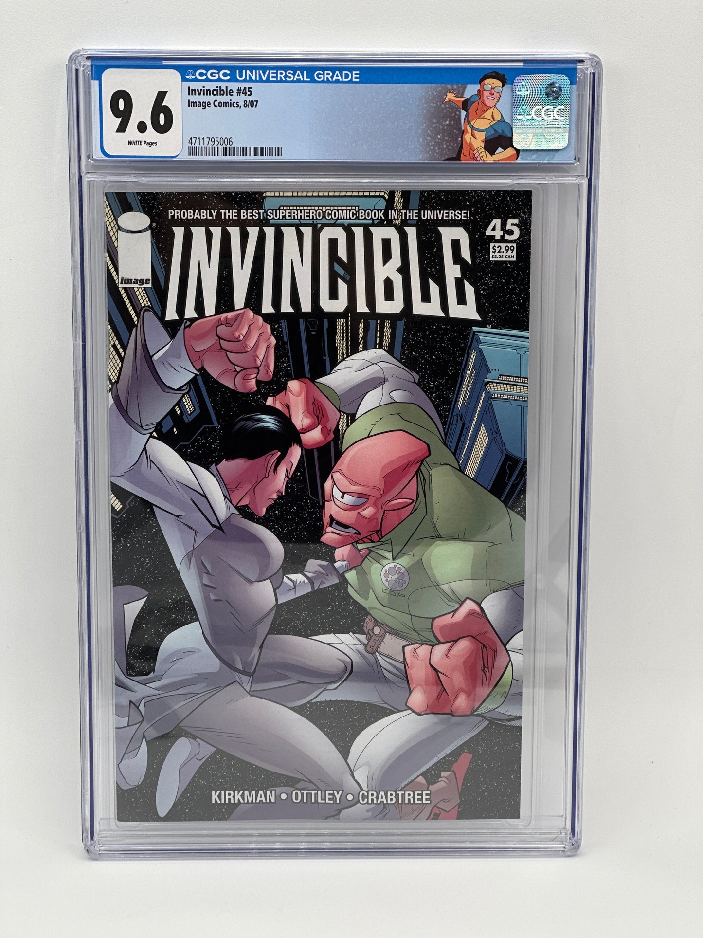 Invincible #45 CGC 9.6 Custom Label