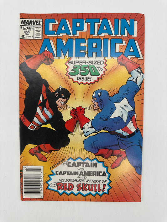 Captain America Super-Sized 350th Issue Newsstand VF/NM