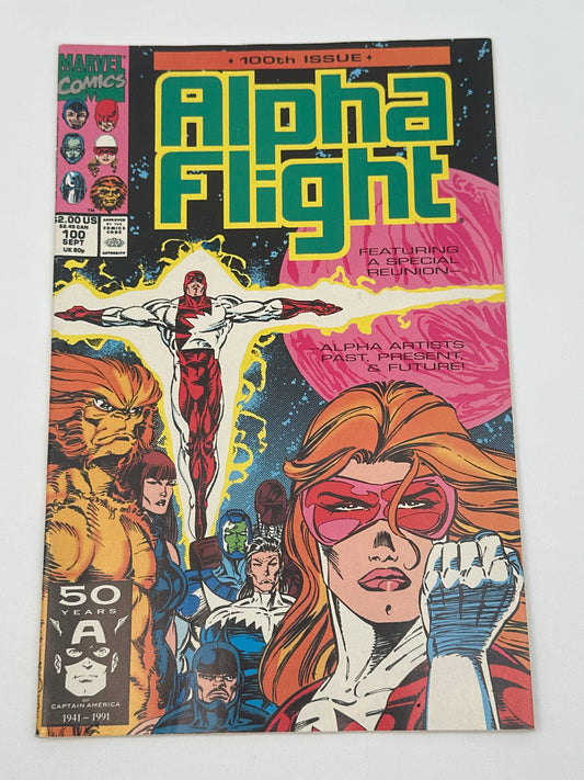Alpha Flight #100 VF/NM