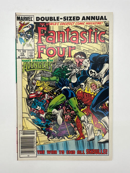 Fantastic Four Annual #19 Newsstand VF