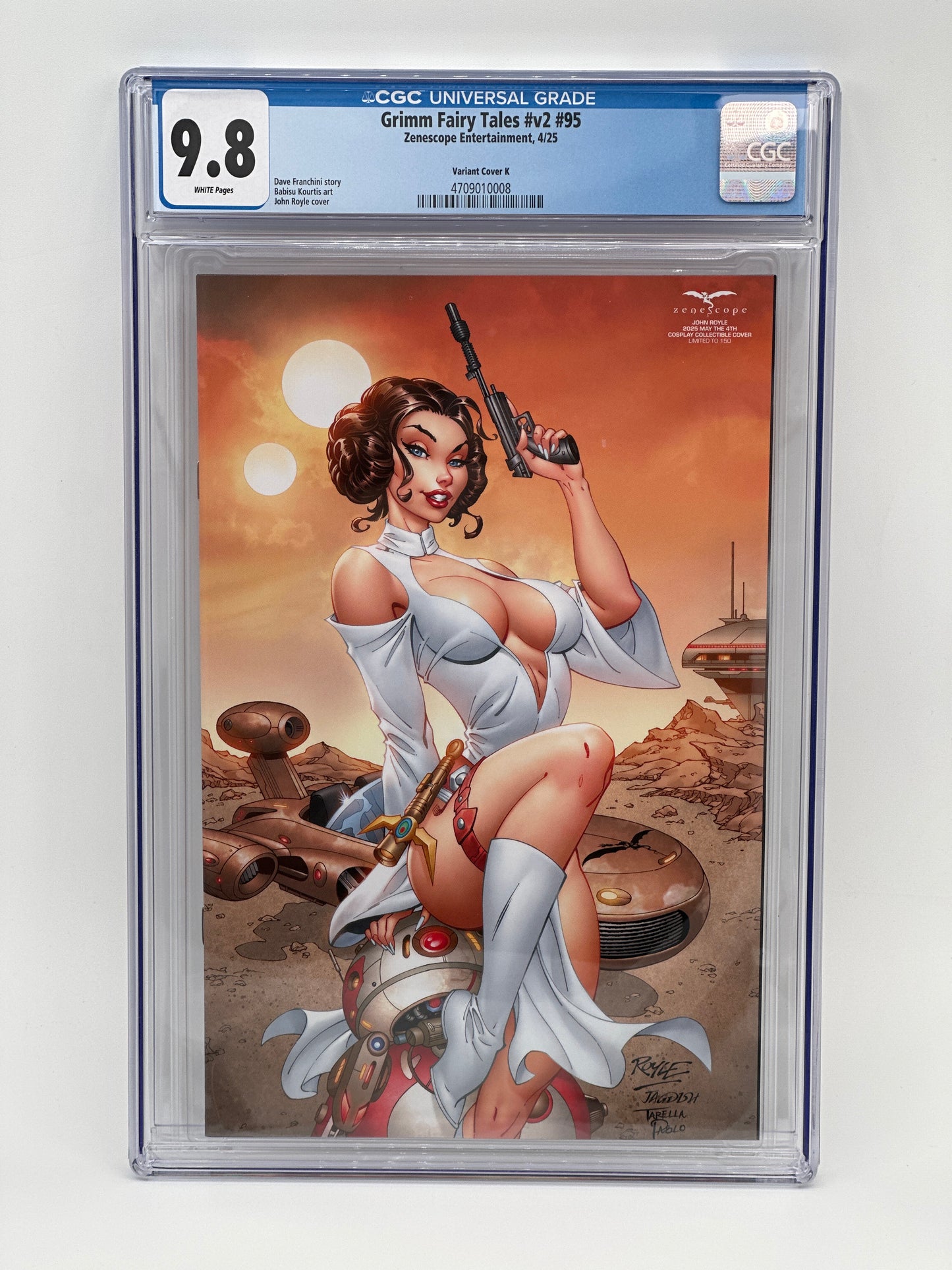 Grimm Fairy Tales #95 John Royle May the 4th Cosplay Variant Limited to 150 CGC 9.8