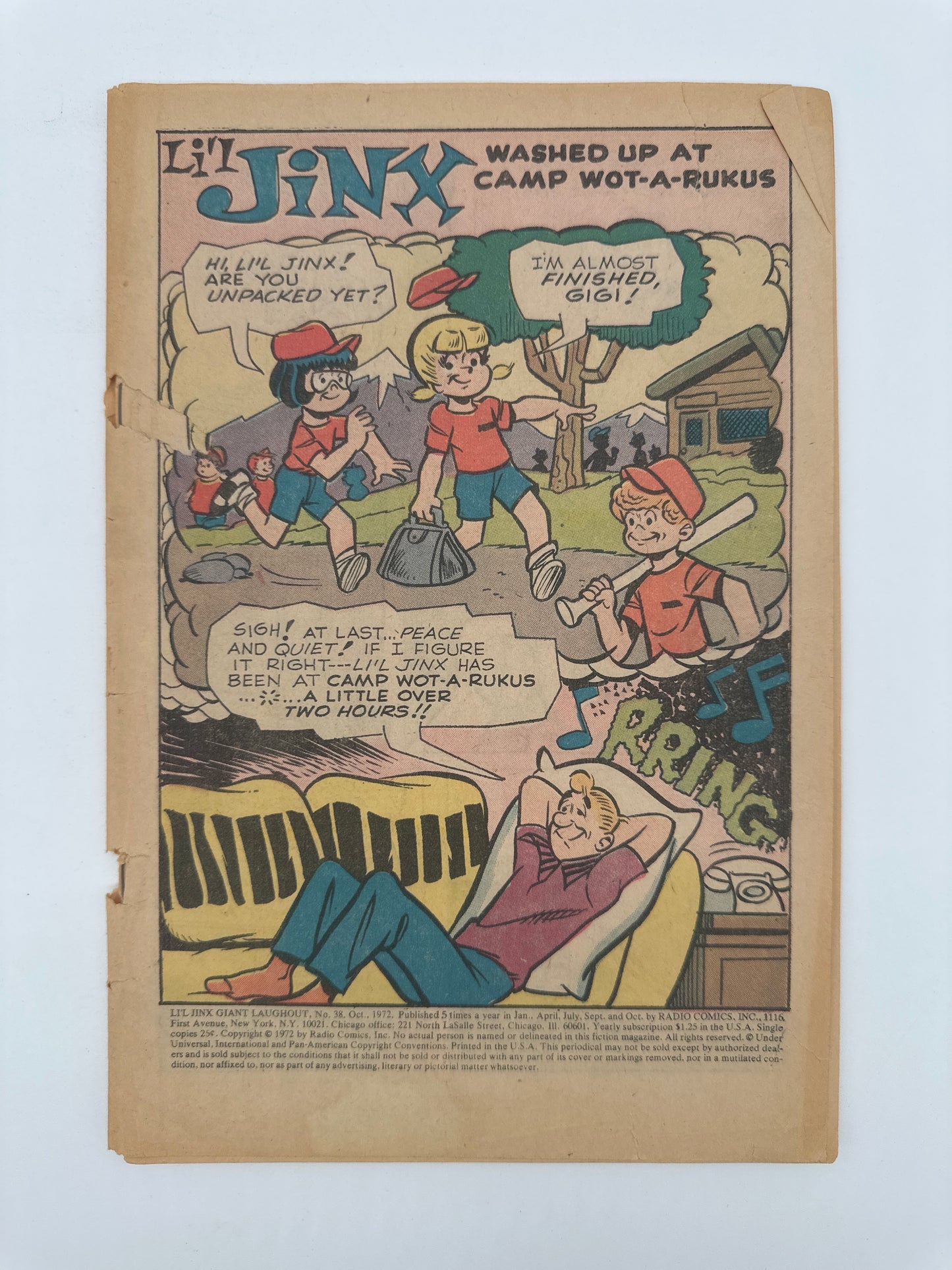 Lil Jinx Giant Laugh Out #38 (No Cover) PR