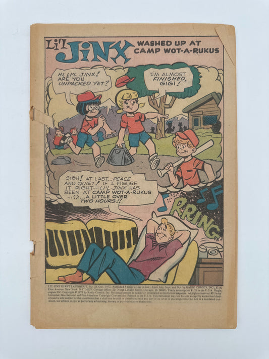 Lil Jinx Giant Laugh Out #38 (No Cover) PR