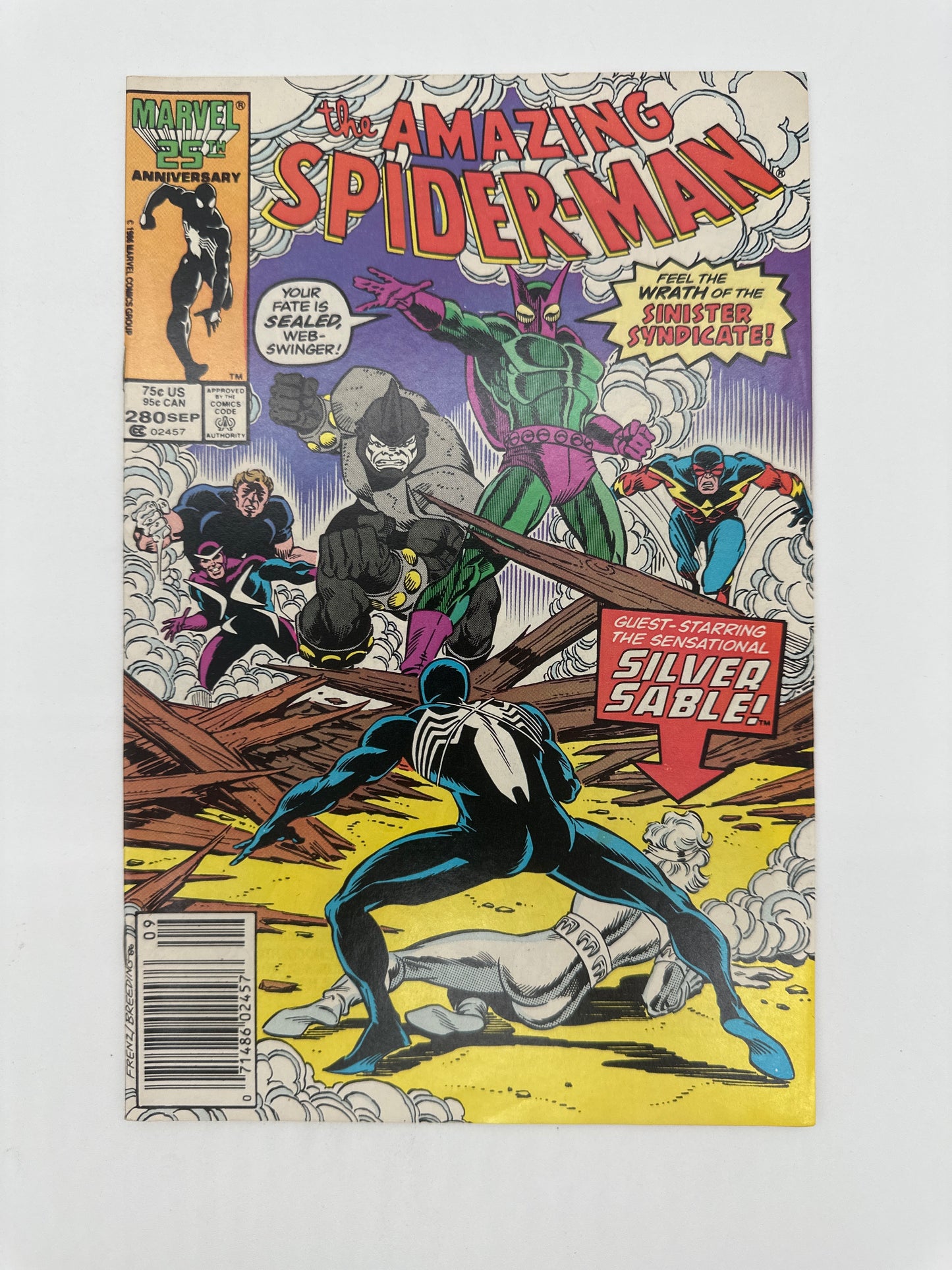 The Amazing Spider-Man #280 Newsstand NM