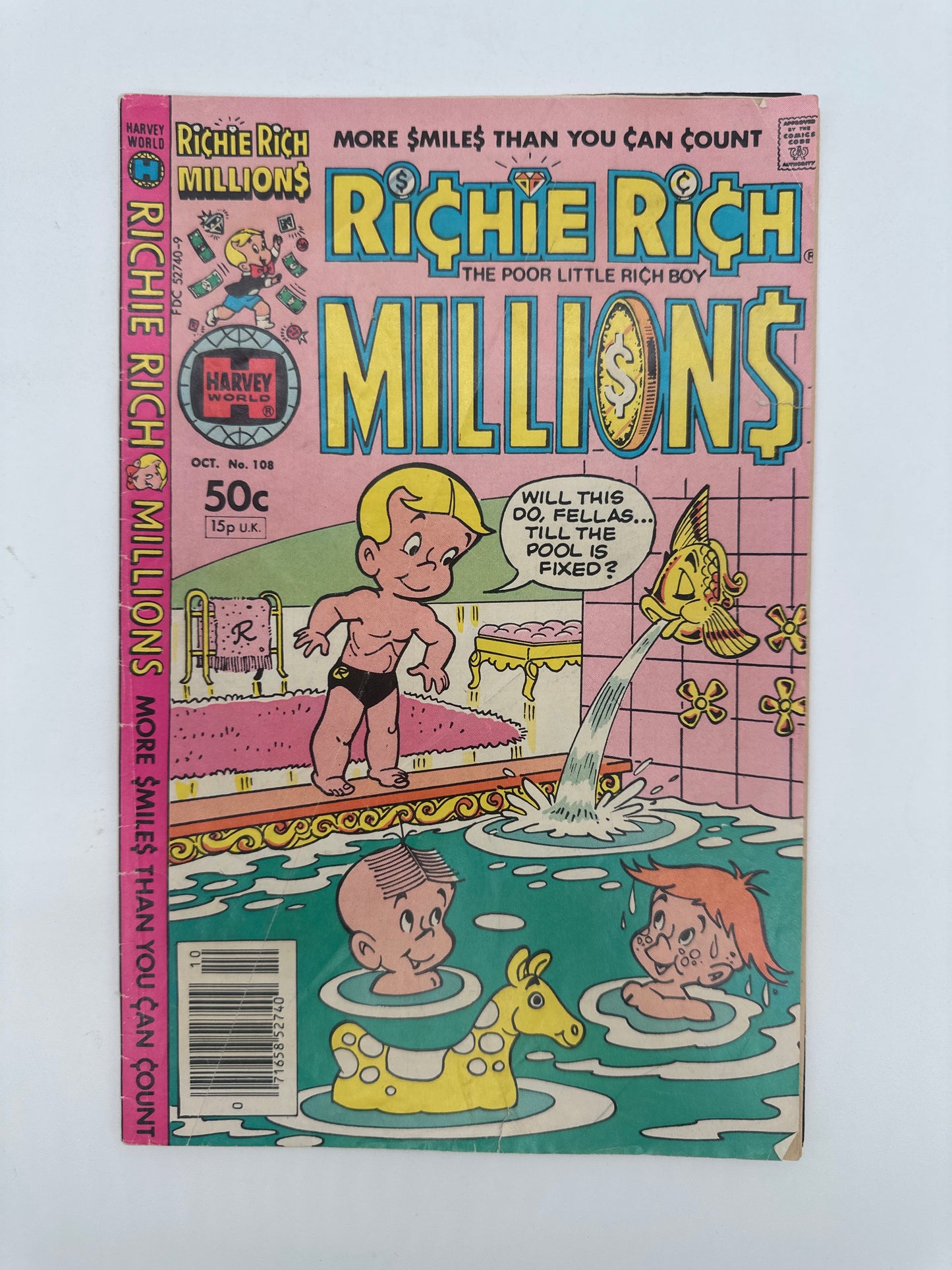 Richie Rich Millions #108 Newsstand FN