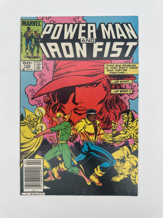 Power Man and Iron Fist #102 Newsstand VF/NM