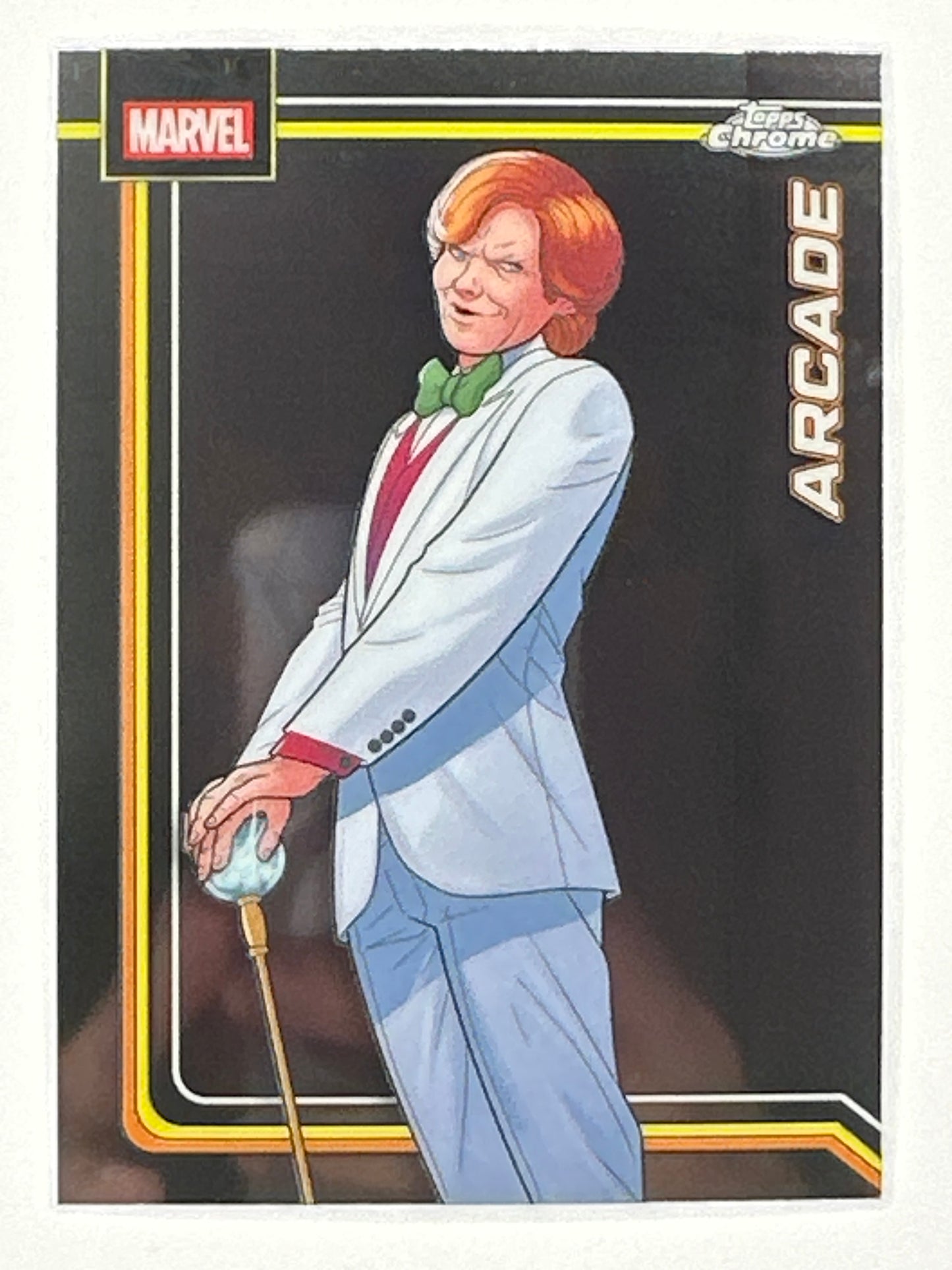 2026 Topps Marvel Chrome 104 Arcade Base Card