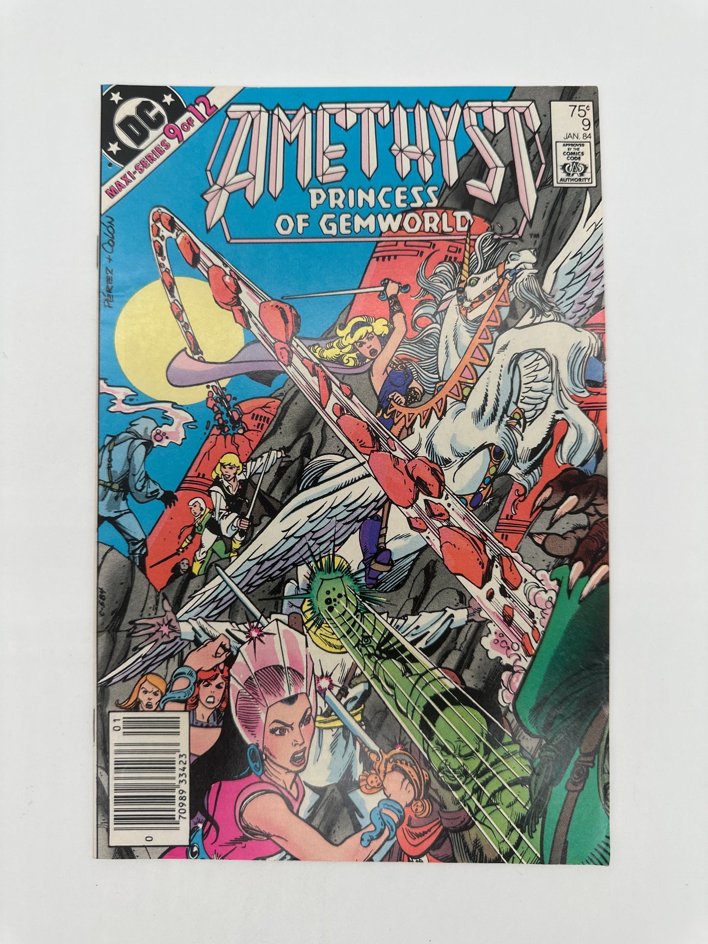 Amethyst Princess of Gemworld Maxi-Series #9 Newsstand VF