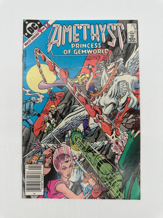 Amethyst Princess of Gemworld Maxi-Series #9 Newsstand VF