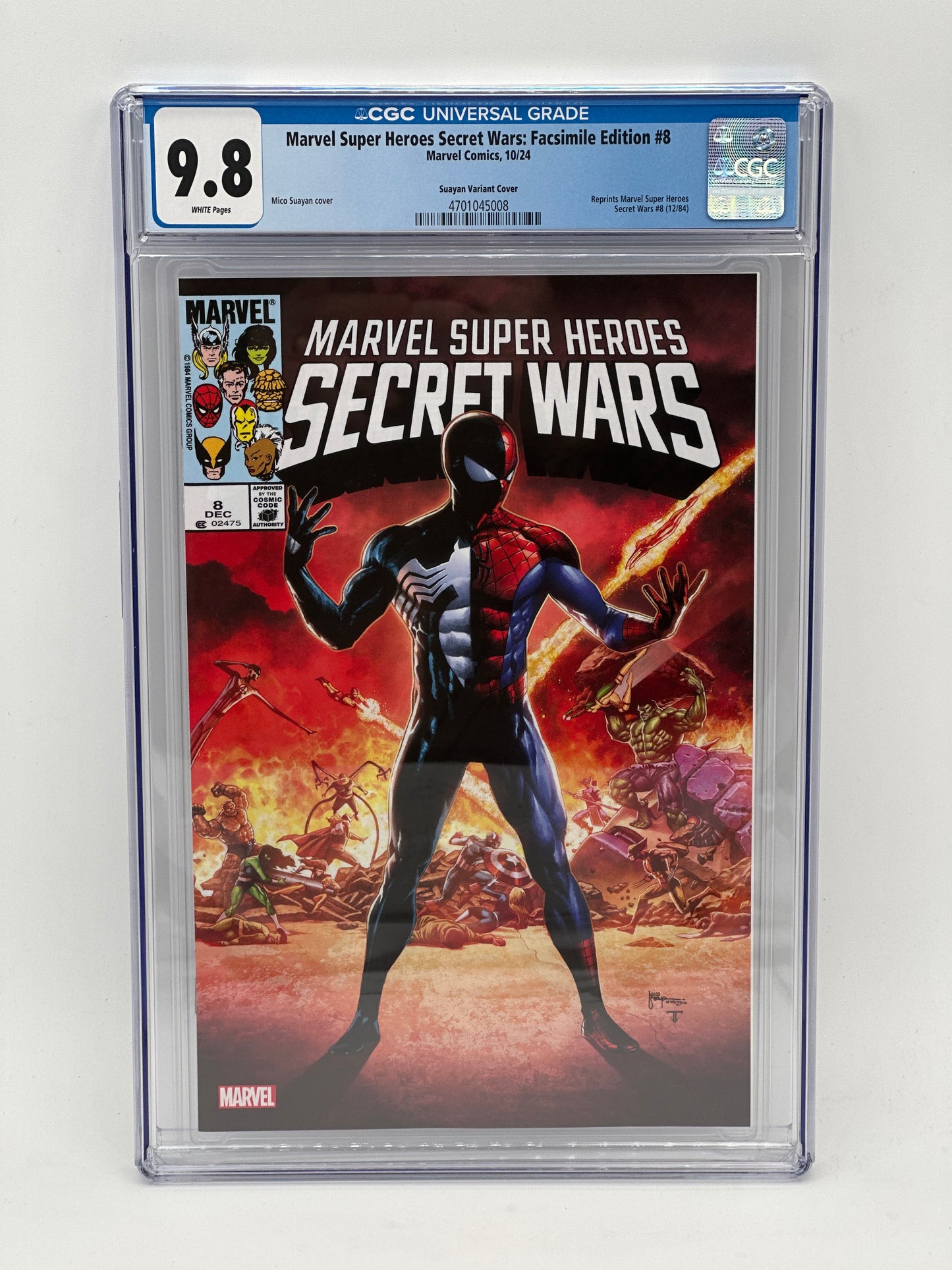 Marvel Super Heroes Secret Wars Facsimile Mico Suayan Variant #8