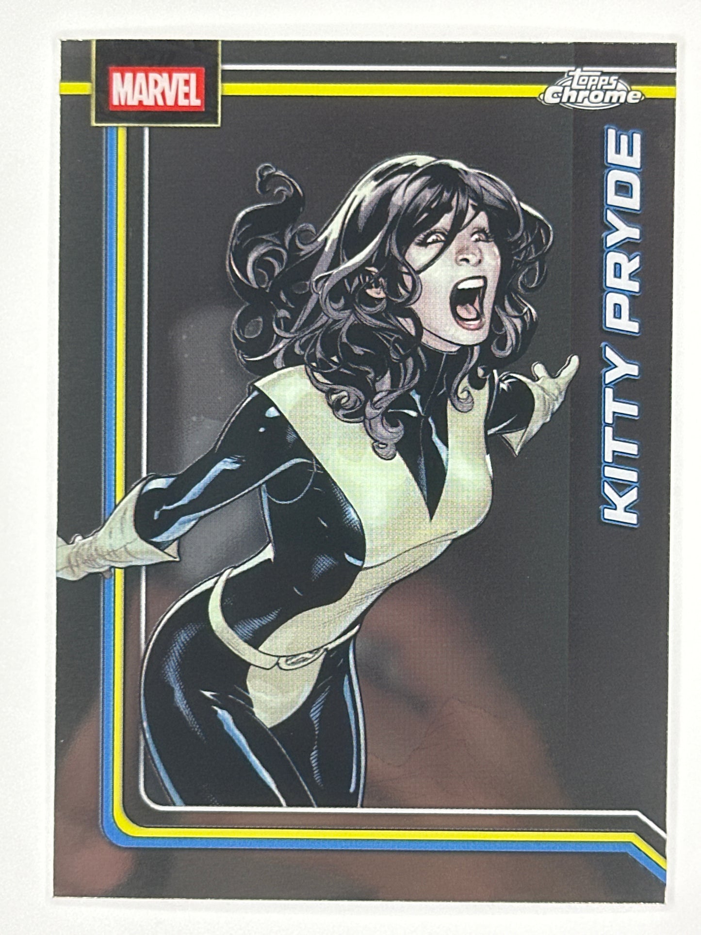 2026 Topps Marvel Chrome 066 Kitty Pryde Base Card