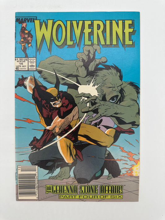 Wolverine #14 Newsstand VF/NM