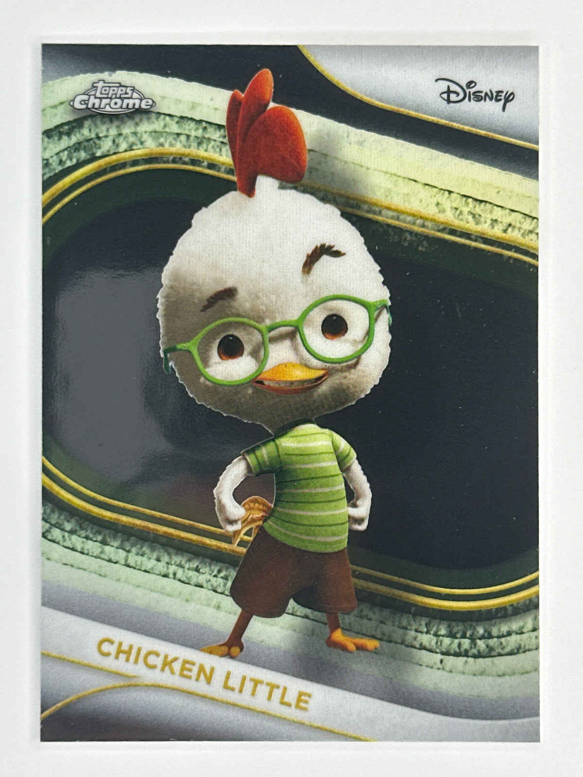 2025 Topps Disney Chrome 020 Chicken Little Base Card