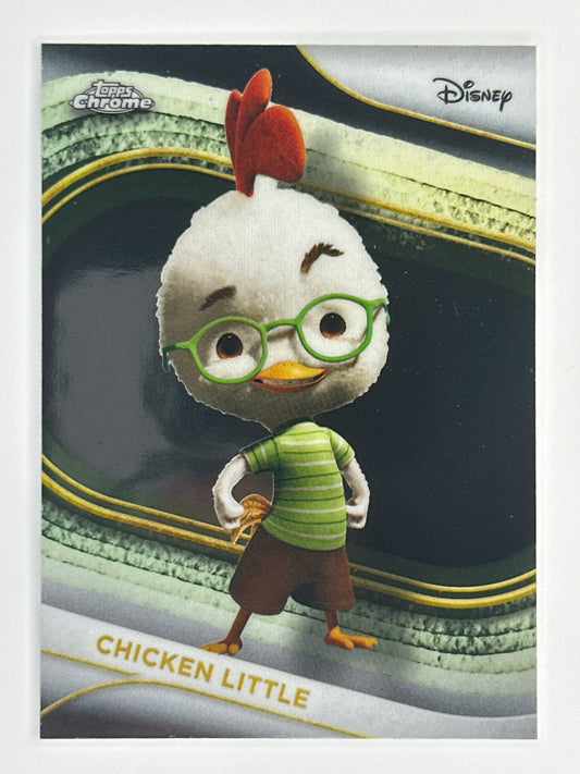 2025 Topps Disney Chrome 020 Chicken Little Base Card