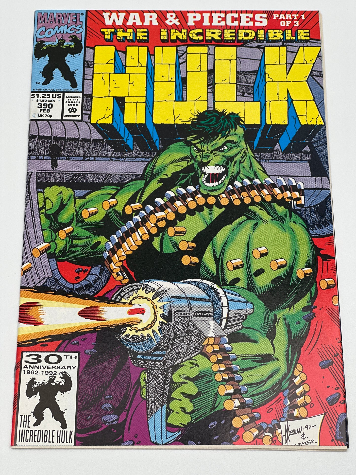 The Incredible Hulk #390 CVR A VF