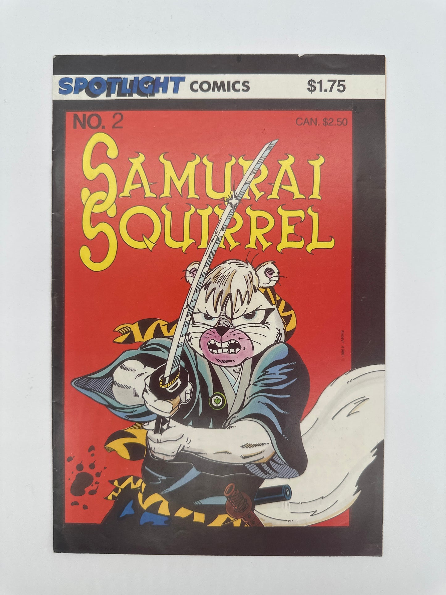 Samurai Squirrel #2 VF
