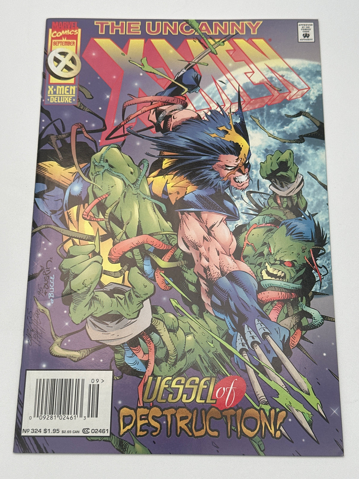 Uncanny X-Men #324 Newsstand VF/NM