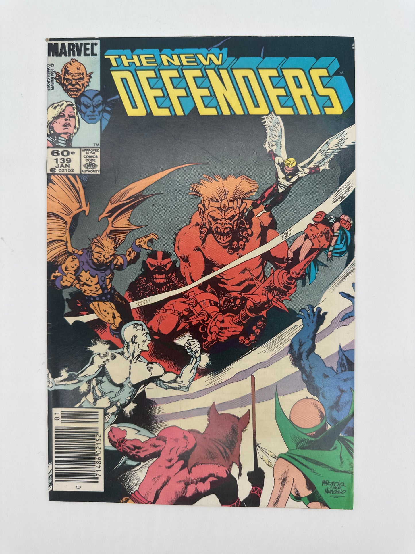 The New Defenders #139 Newsstand VF
