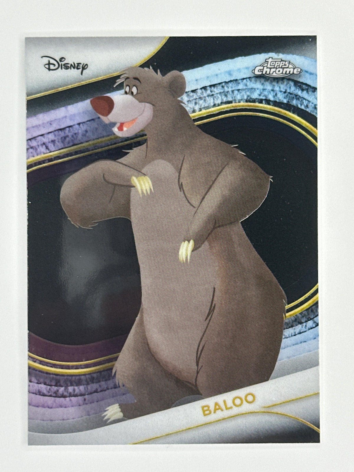 2025 Topps Disney Chrome 106 Baloo Base Card