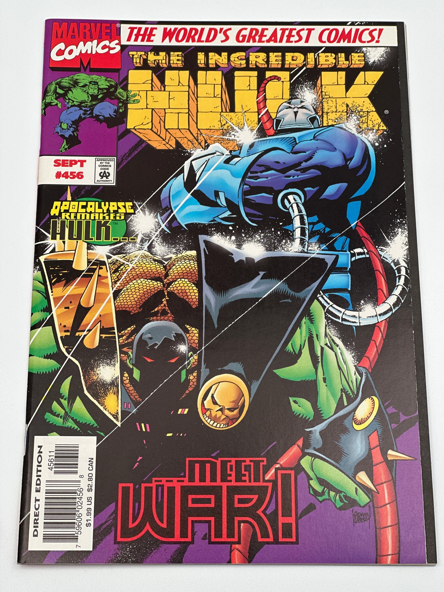 The Incredible Hulk #456 CVR B NM