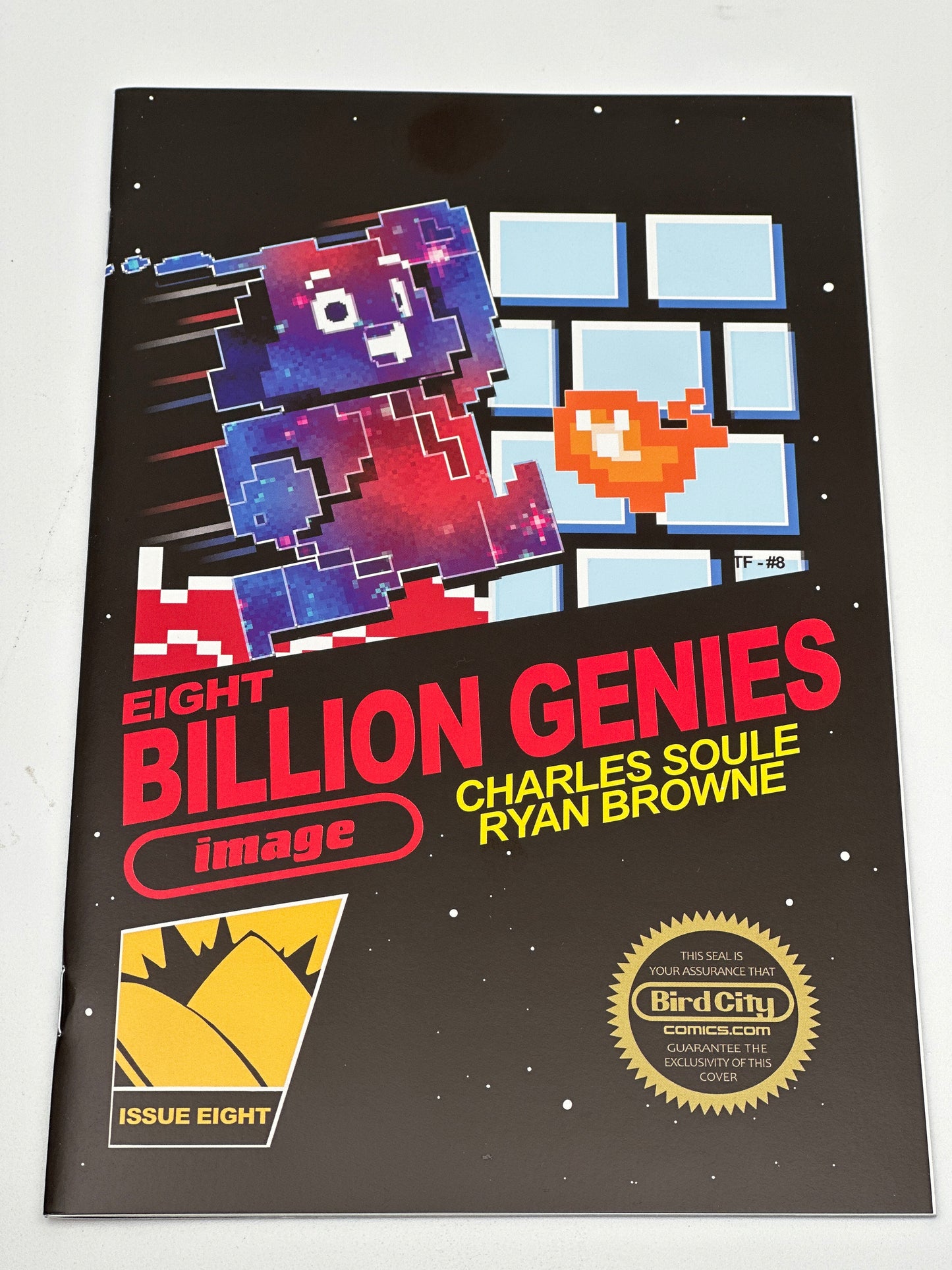 Eight Billion Genies Trish Forstner Bird City #8 Mario Variant NM