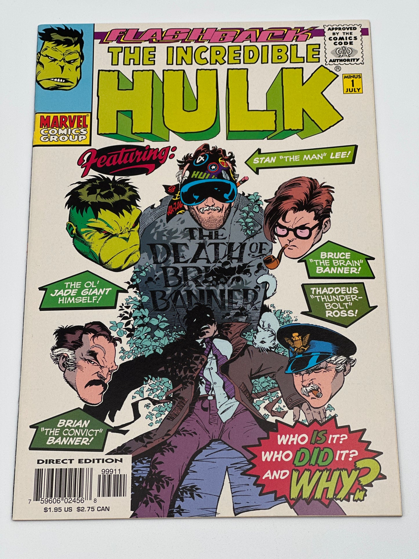The Incredible Hulk #-1 CVR A NM