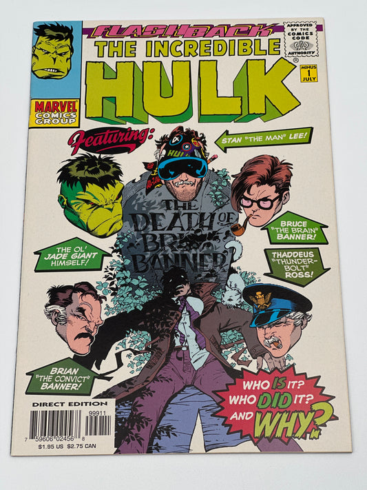The Incredible Hulk #-1 CVR A NM