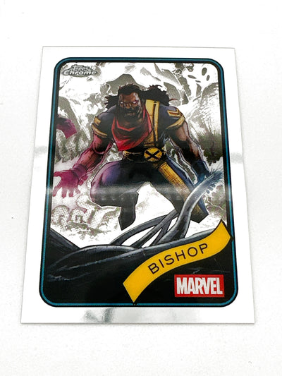 (Marvel Topps Chrome Bishop Base