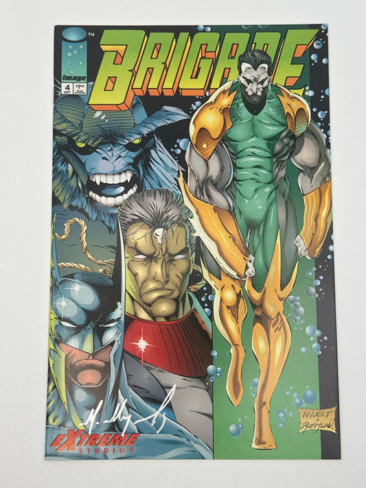 Brigade #4 SIGNED by Marat Mychaels VF/NM