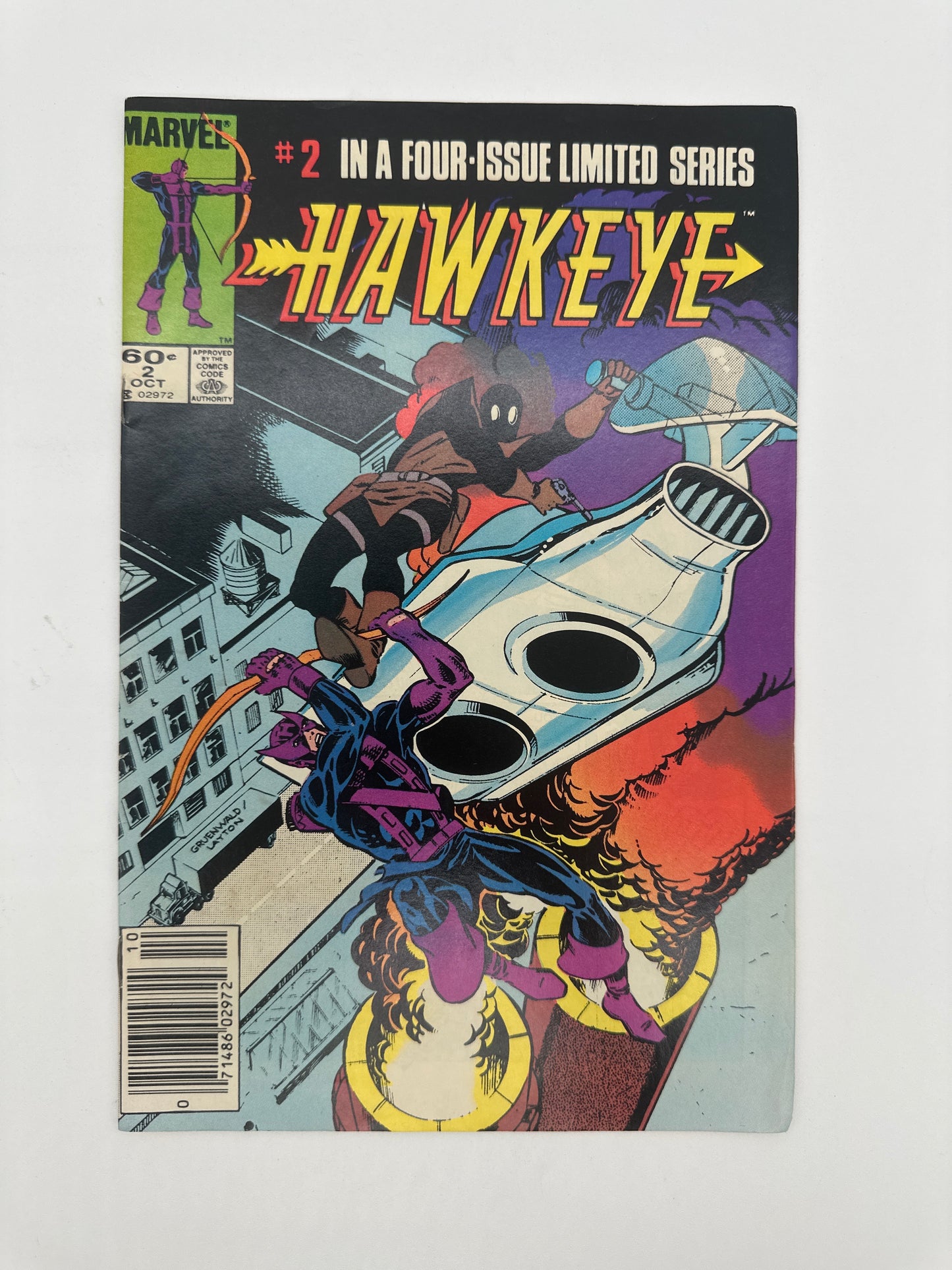 Hawkeye #2 Newsstand VF