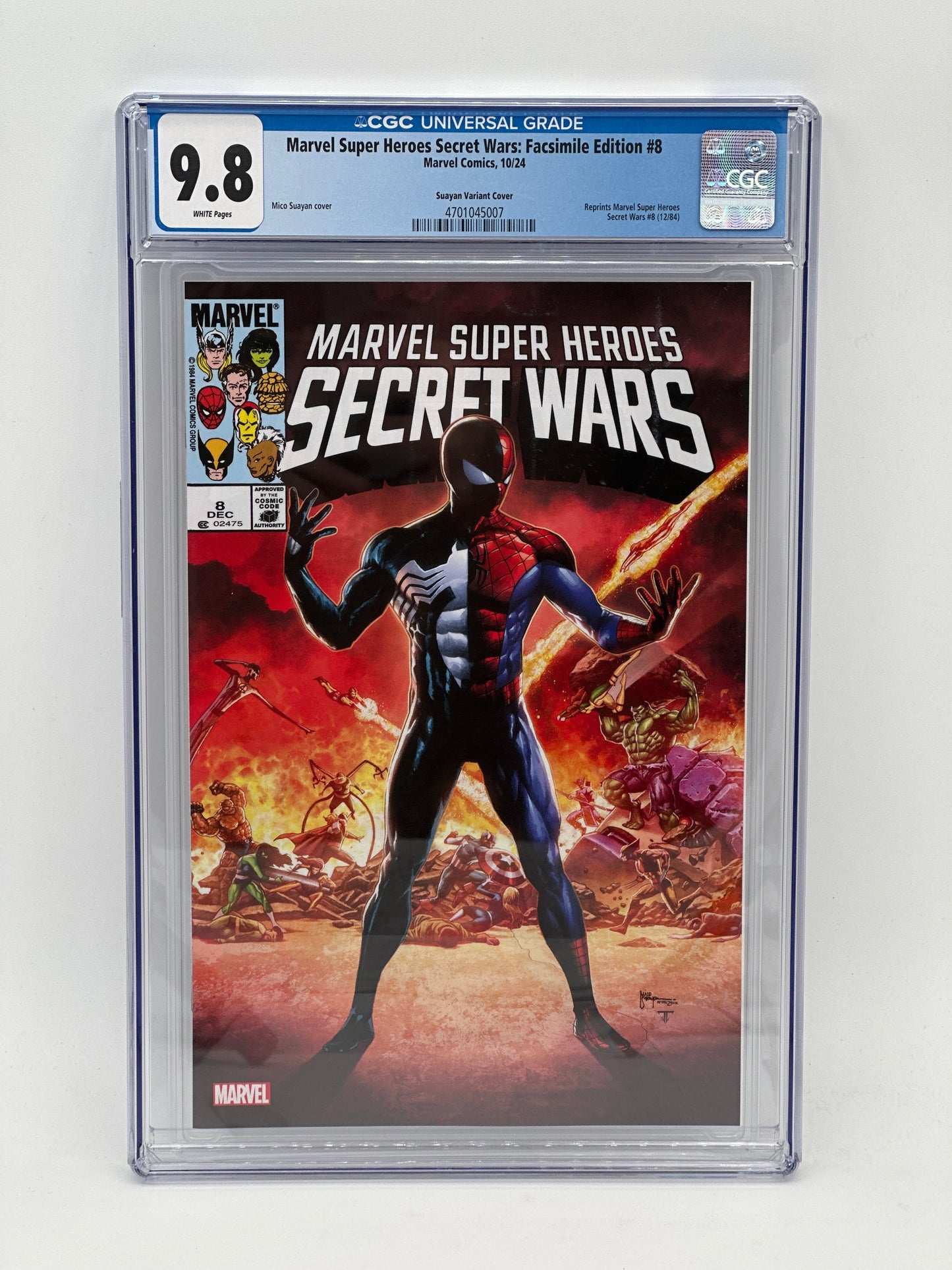Marvel Super Heroes Secret Wars Facsimile Mico Suayan Variant #8