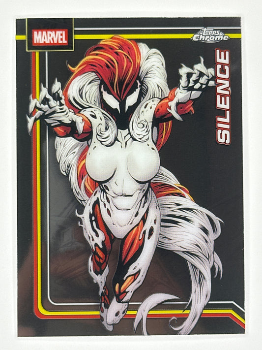 2026 Topps Marvel Chrome 155 Silence Base Card