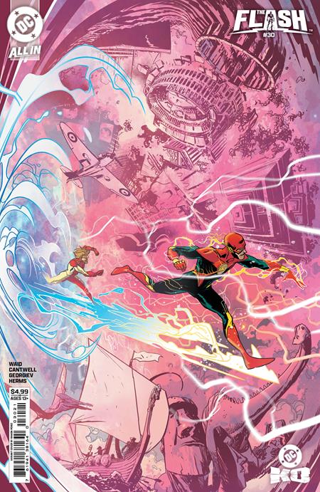FLASH #30 CVR B RAMON PEREZ CARD STOCK VAR (DC K.O.)