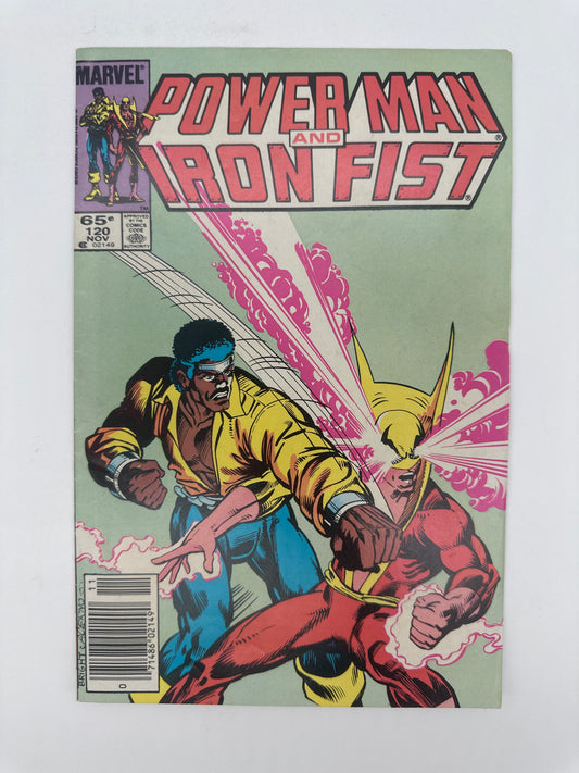 Power Man and Iron Fist #120 Newsstand VF