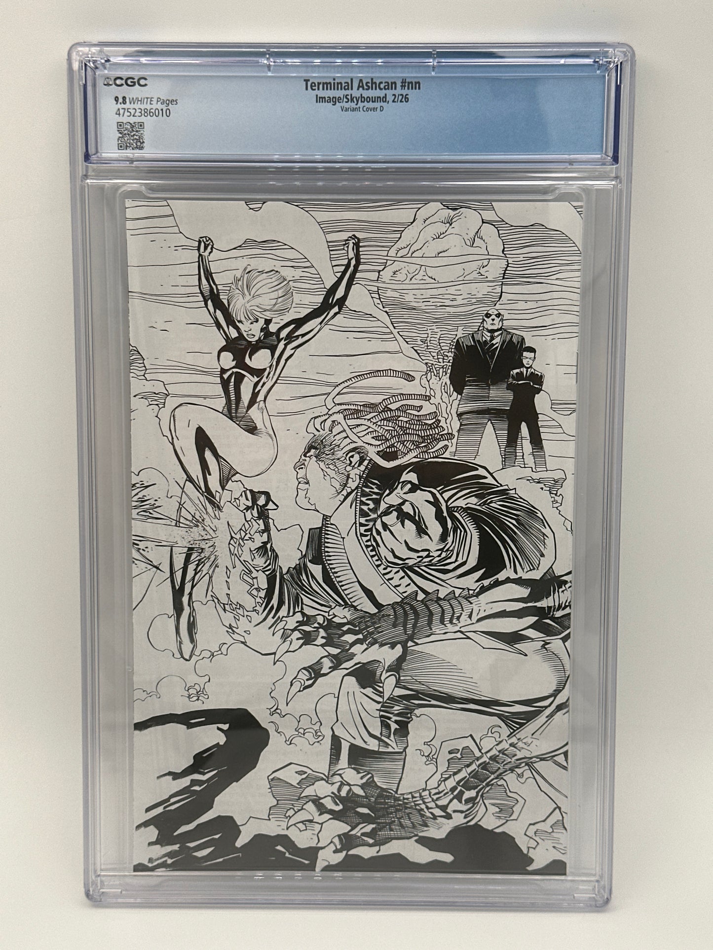 Terminal #1 Retailer Exclusive Ashcan Wraparound Set of 2 Covers C/D CGC 9.8