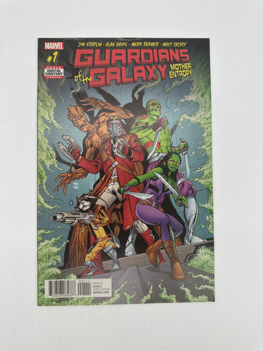 Guardians Of The Galaxy: Mother Entropy #1 VF